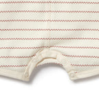 Wilson and Frenchy Squiggle Organic Henley Growsuit