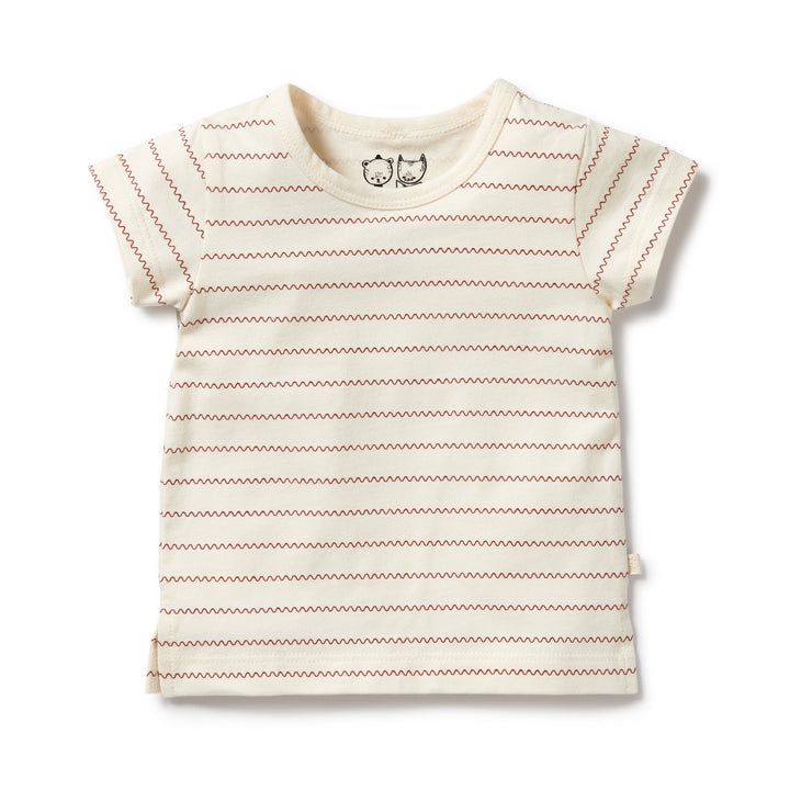 Wilson and Frenchy Squiggle Organic Tee