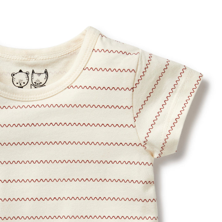 Wilson and Frenchy Squiggle Organic Tee
