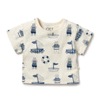 Wilson and Frenchy Nautical Bear Organic Tee
