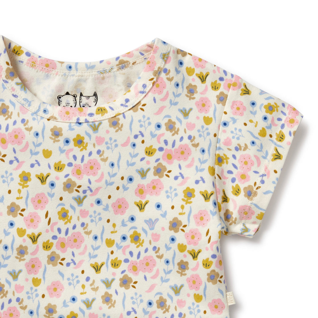 Wilson and Frenchy Ava Floral Organic Tee