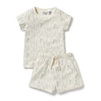 Wilson and Frenchy New Leaf Organic Short Sleeved Pyjamas