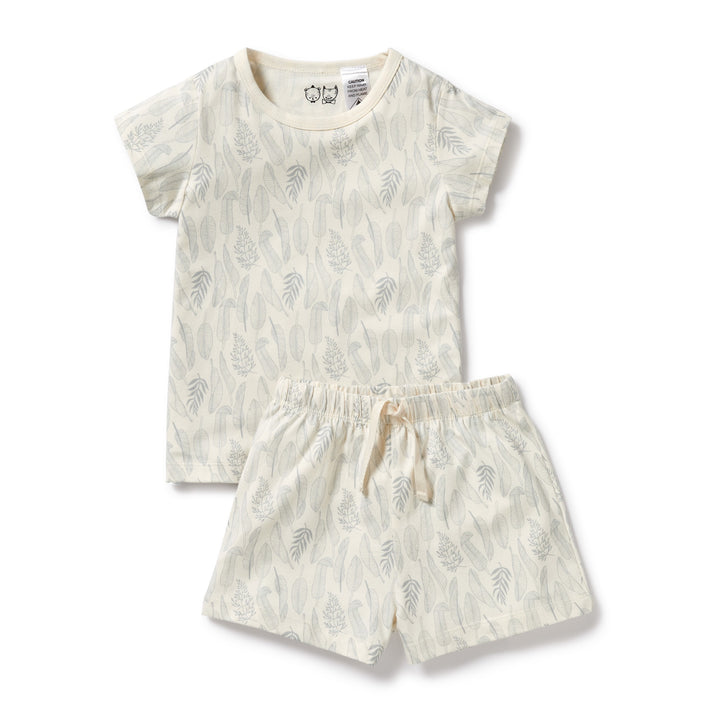 Wilson and Frenchy New Leaf Organic Short Sleeved Pyjamas
