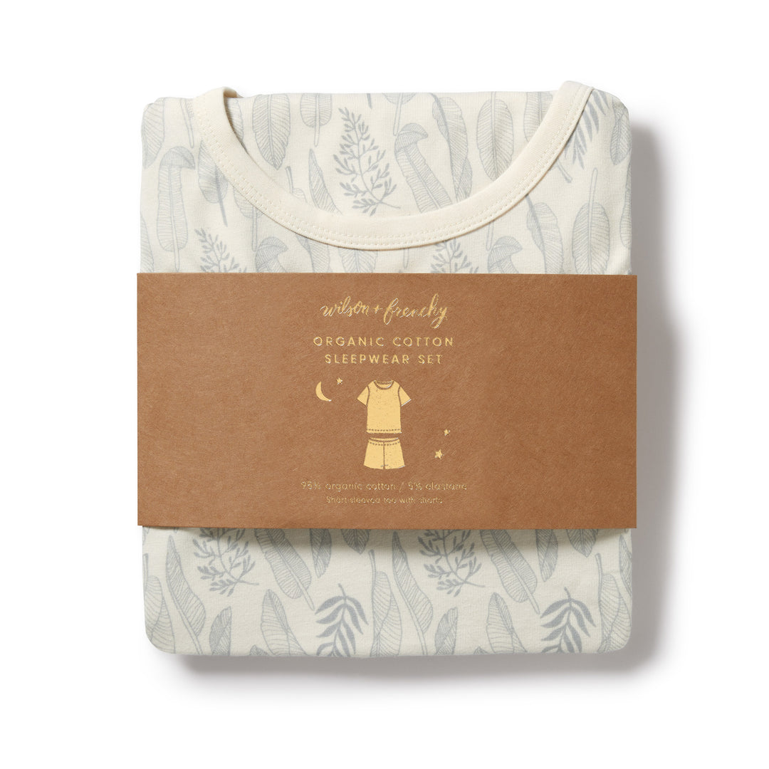 Wilson and Frenchy New Leaf Organic Short Sleeved Pyjamas