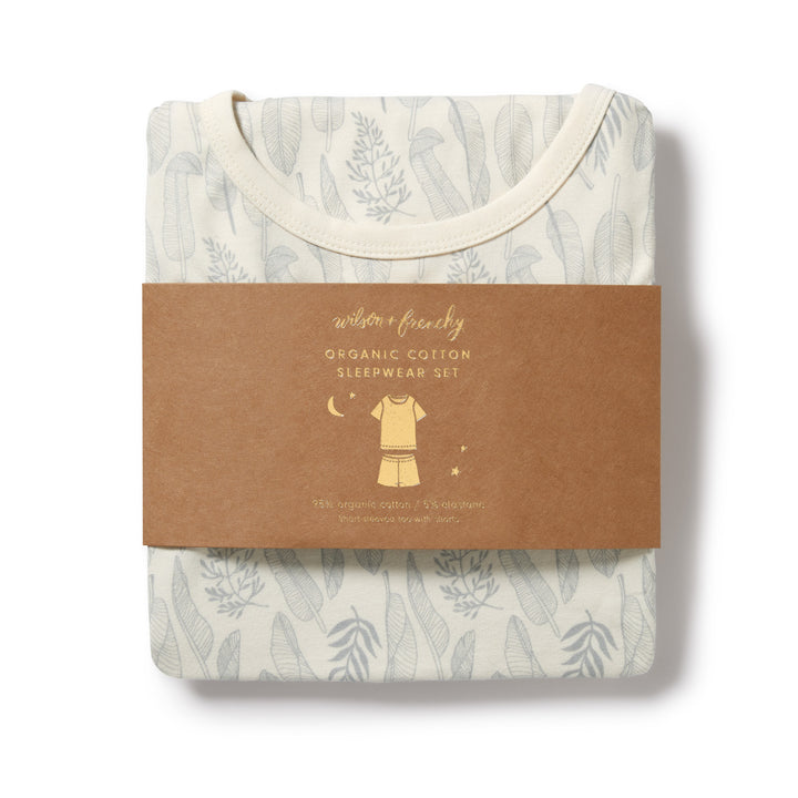 Wilson and Frenchy New Leaf Organic Short Sleeved Pyjamas