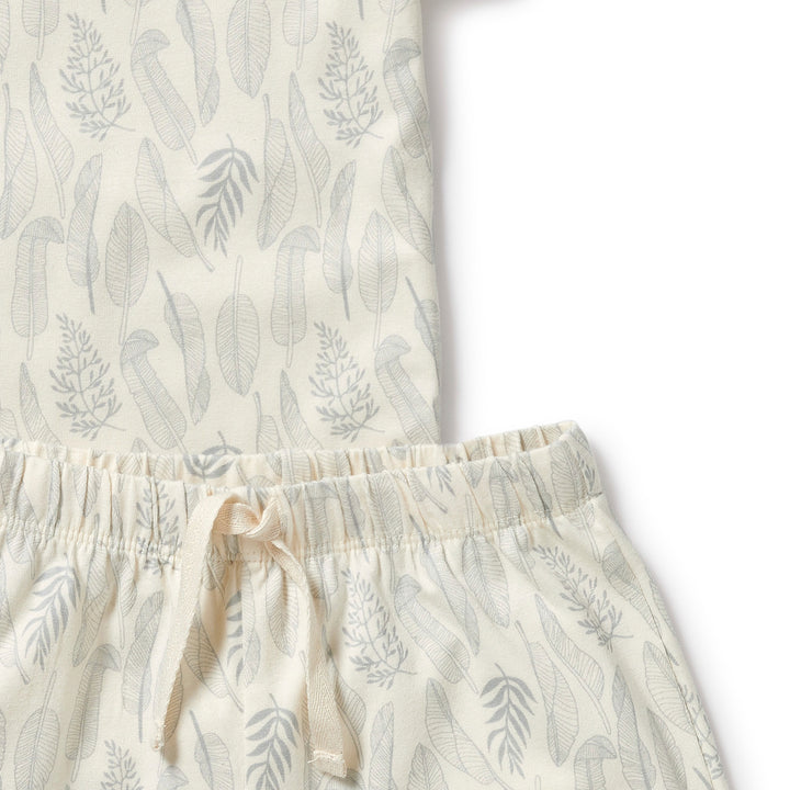 Wilson and Frenchy New Leaf Organic Short Sleeved Pyjamas