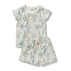 Wilson and Frenchy Hello Friends Organic Short Sleeved Pyjamas