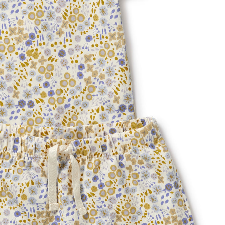 Wilson and Frenchy Little Meadow Organic Short Sleeved Pyjamas
