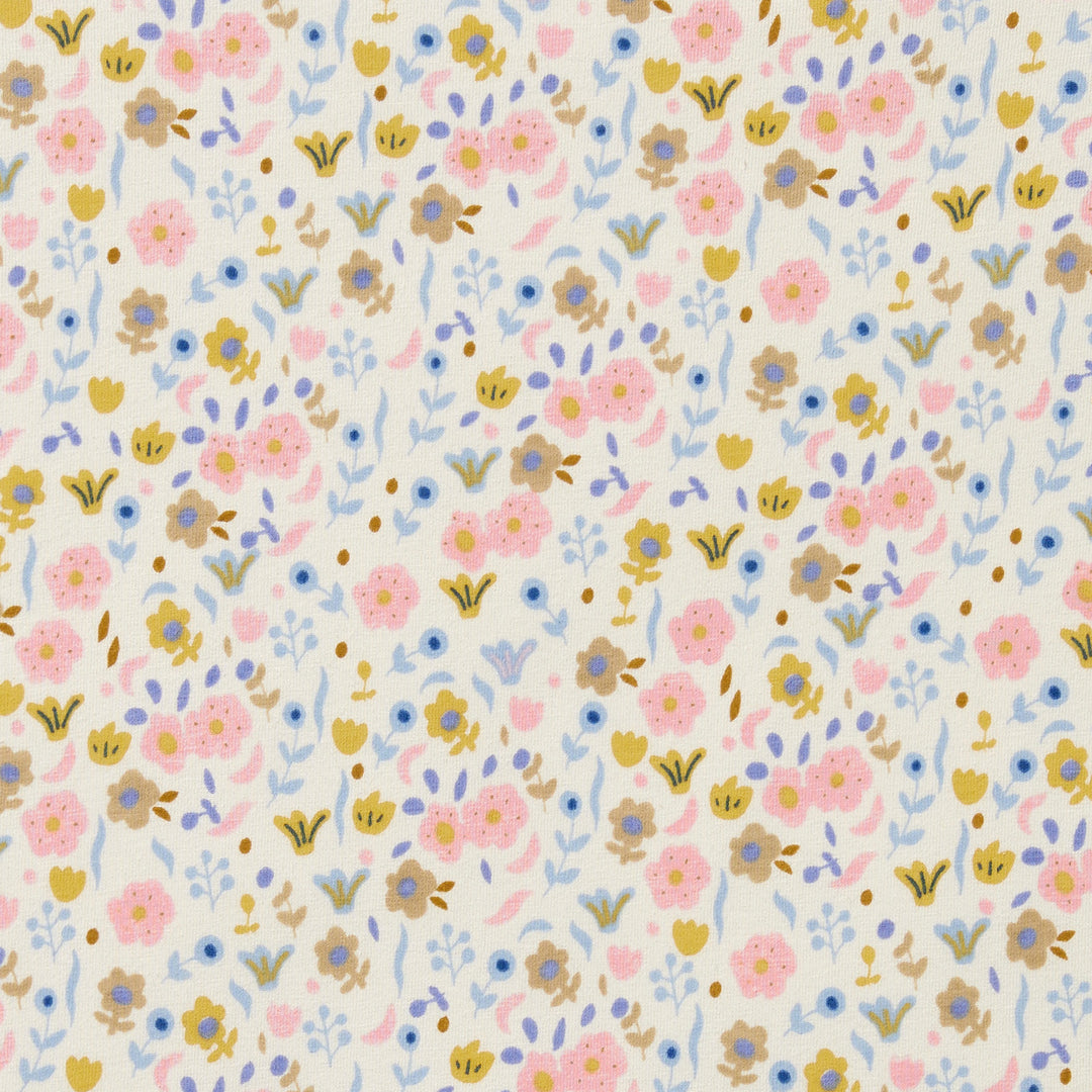 Wilson and Frenchy Ava Floral Organic Bassinet Sheet
