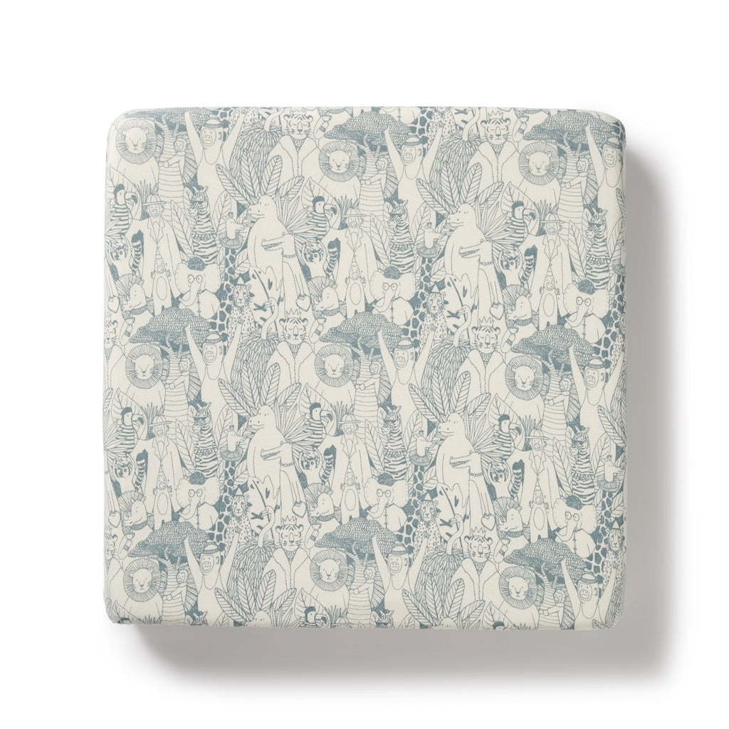 Wilson and Frenchy Hello Friends Organic Cot Sheet