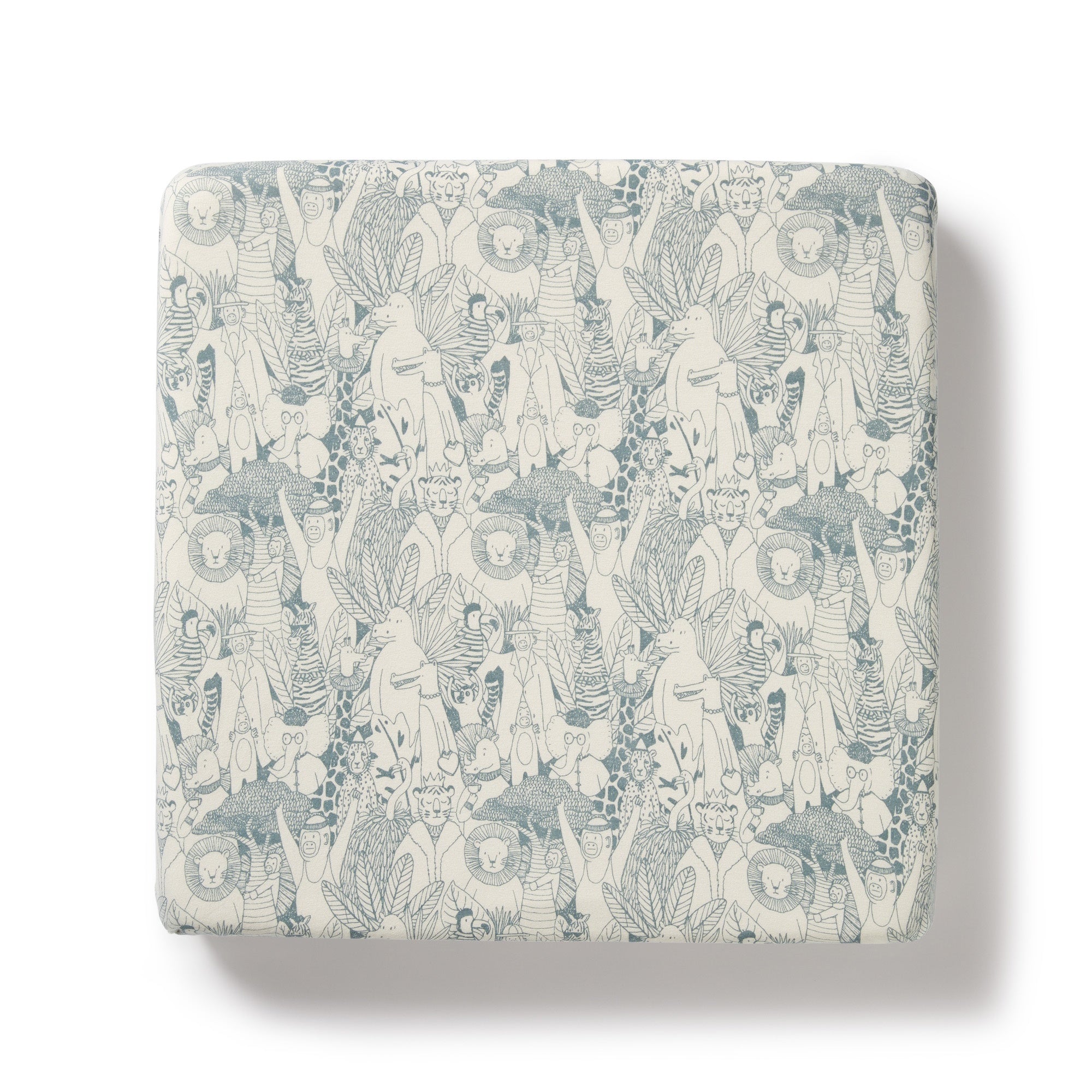 Wilson and Frenchy Hello Friends Organic Cot Sheet