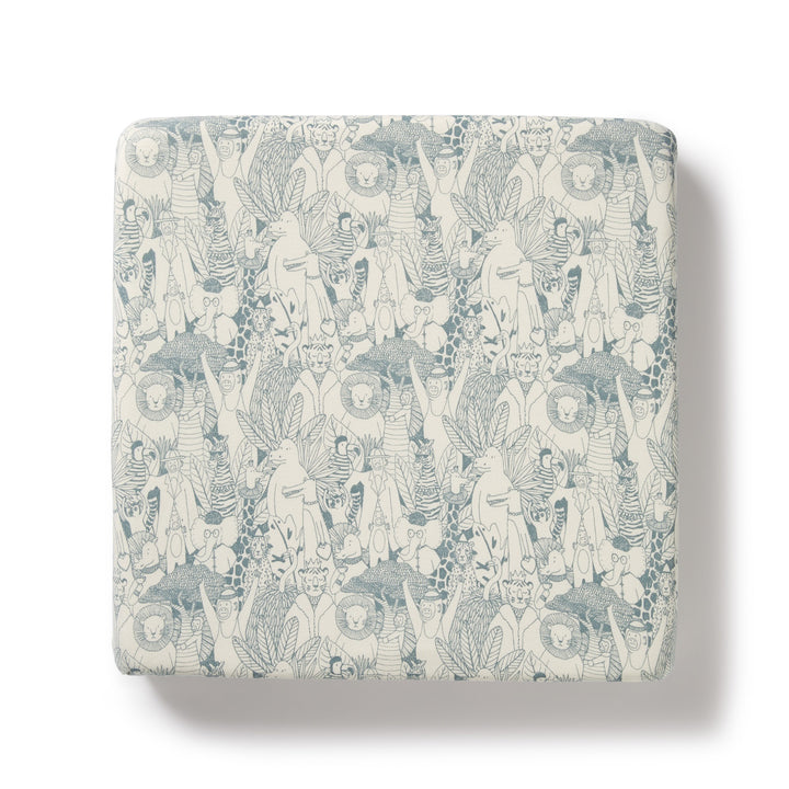 Wilson and Frenchy Hello Friends Organic Cot Sheet