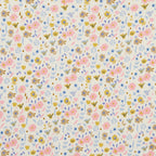 Ava Floral Organic Cot Sheet