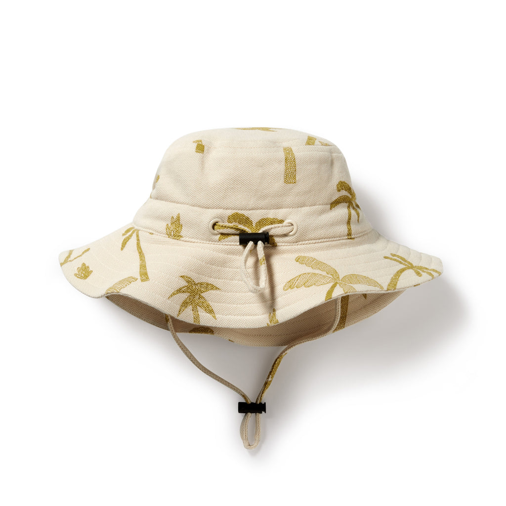 Wilson and Frenchy Palm Days Organic Sun Hat - Natural