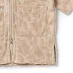 Pattern Play Organic Terry Hooded Towel