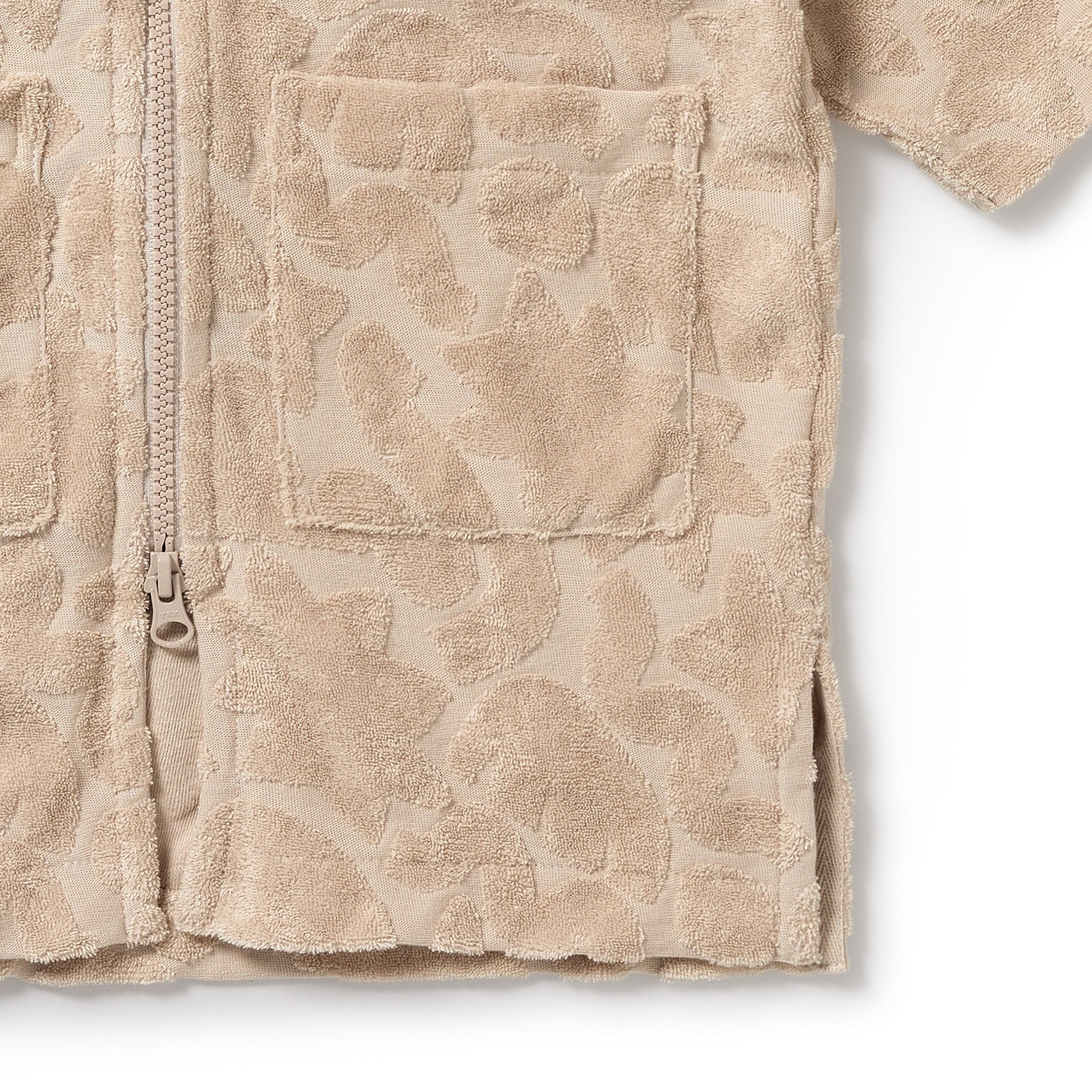 Pattern Play Organic Terry Hooded Towel