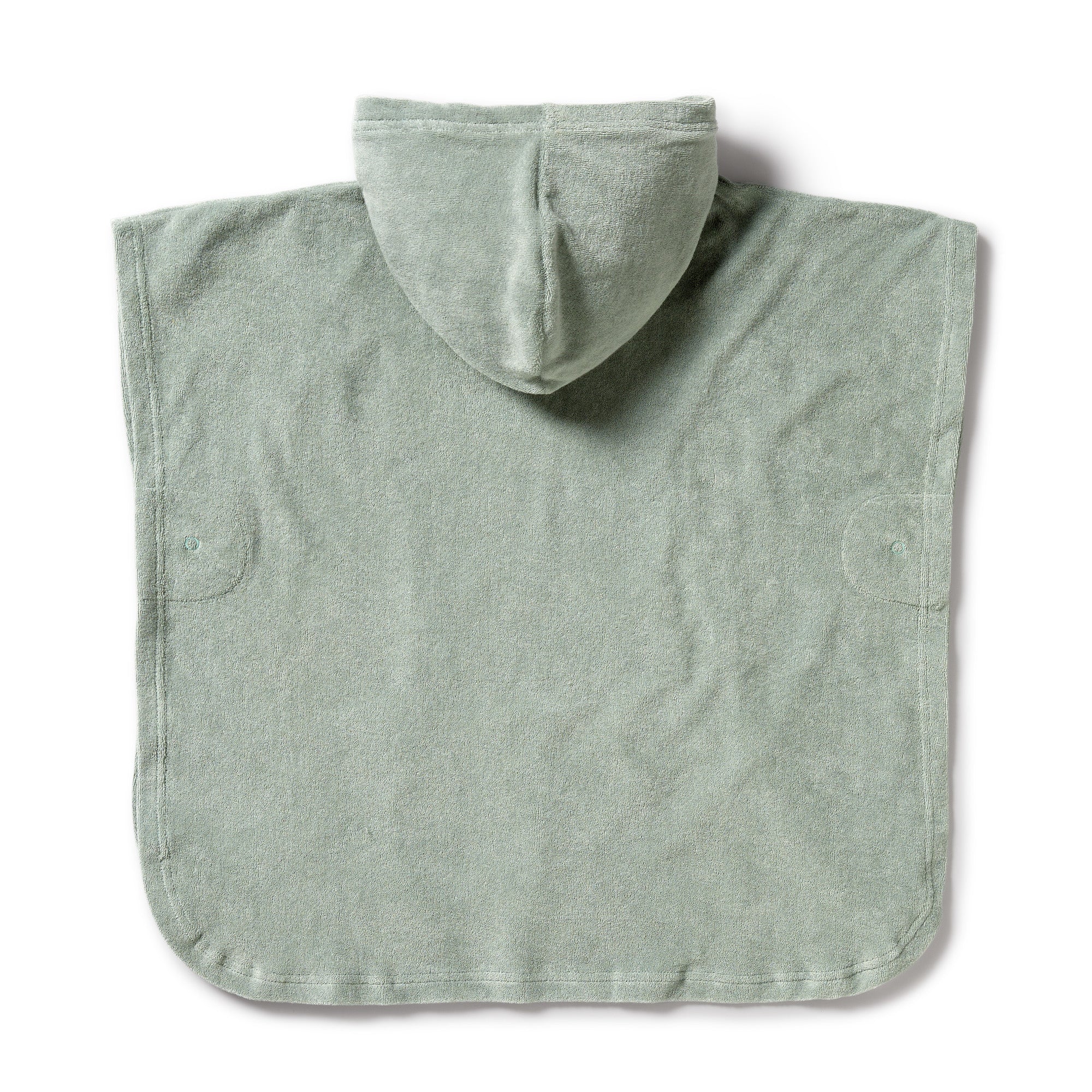 Wilson and Frenchy Pistachio Organic Terry Hooded Poncho