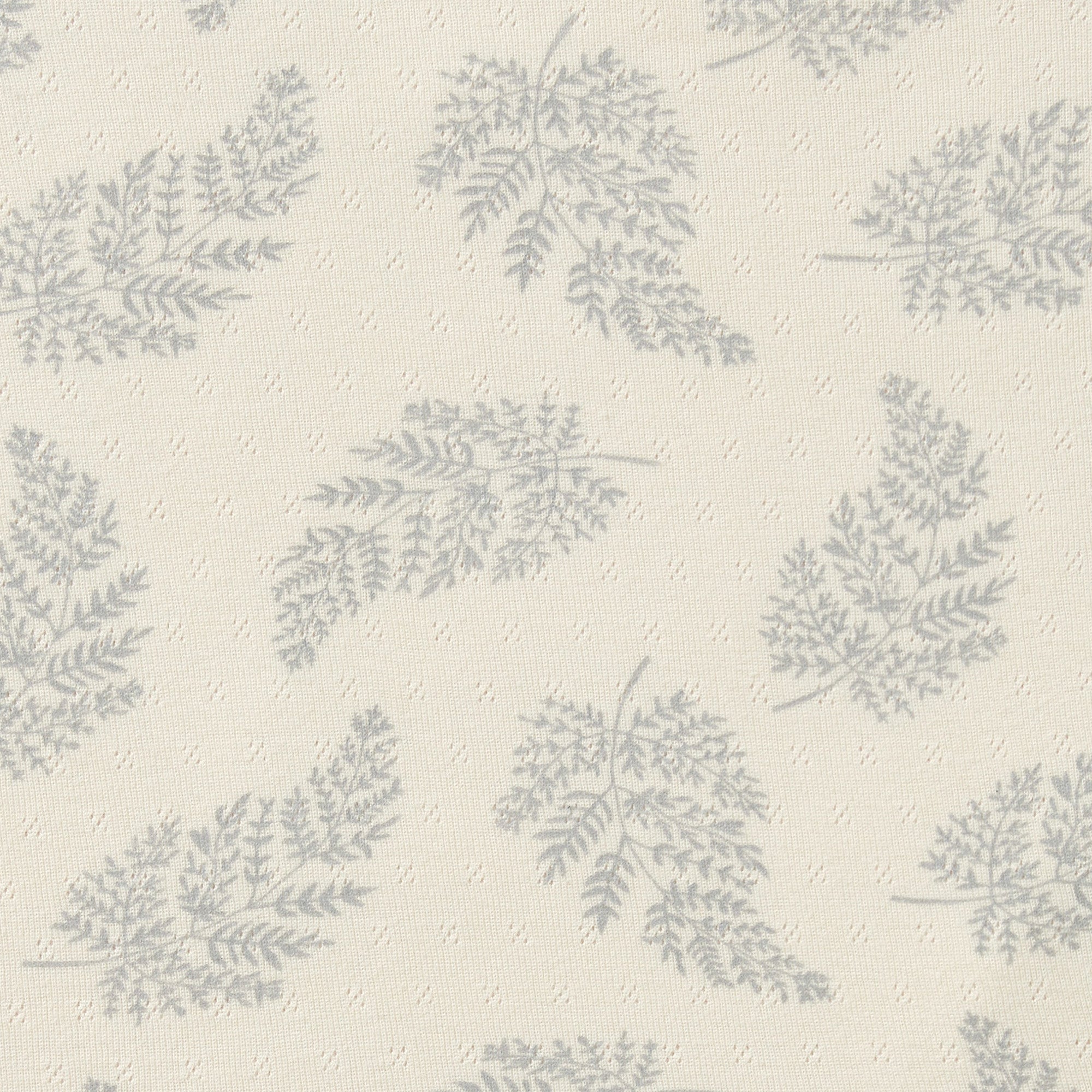 Forever Ferns Organic Pointelle Bassinet Sheet