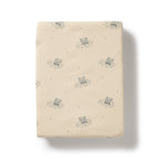 Wilson and Frenchy Little Bear Organic Pointelle Bassinet Sheet