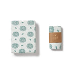 Wilson and Frenchy Little Lion Organic Pointelle Bassinet Sheet