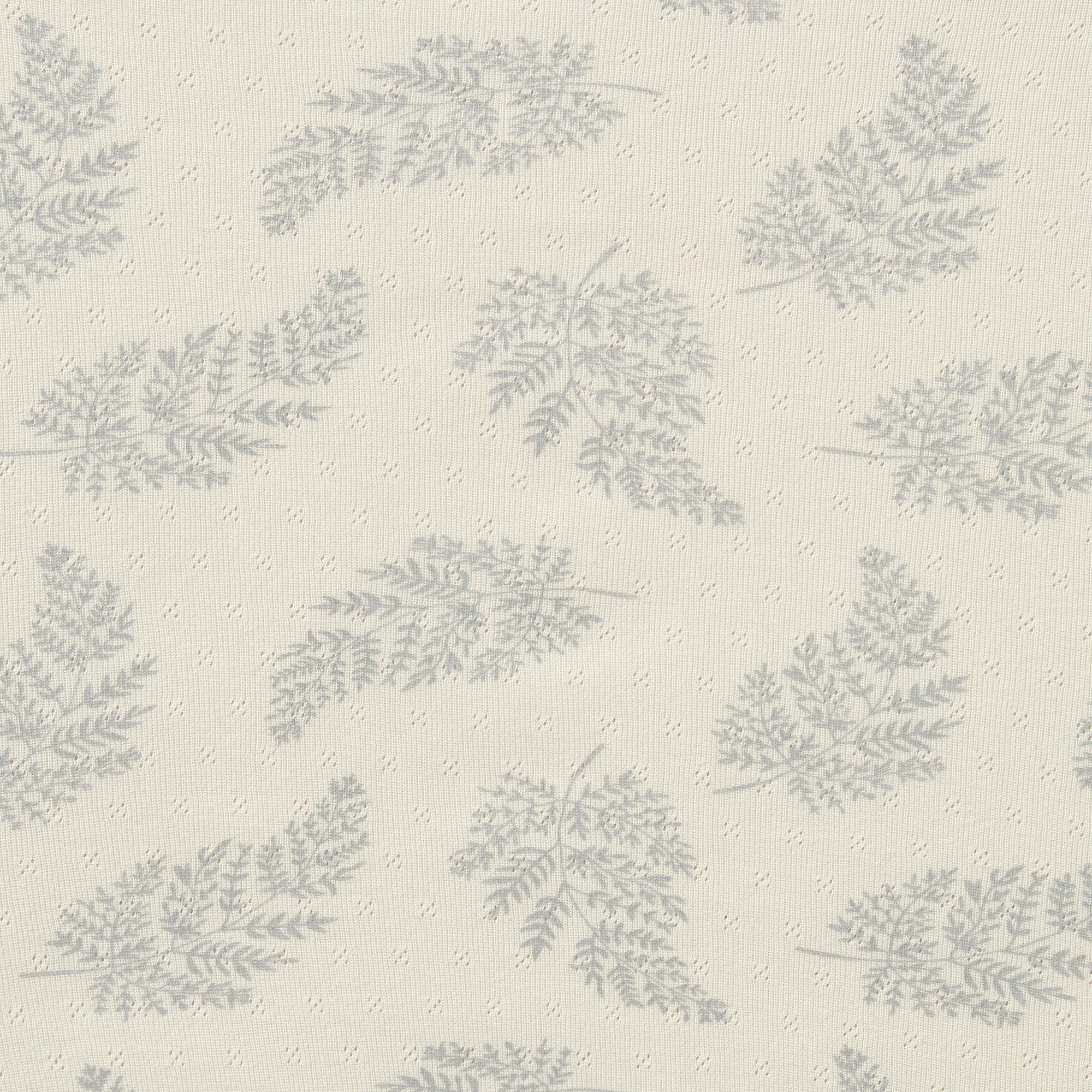 Wilson and Frenchy Forever Ferns Organic Pointelle Cot Sheet