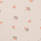 Peaches Organic Pointelle Cot Sheet