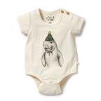 Wilson and Frenchy Dugong Organic Christmas Bodysuit