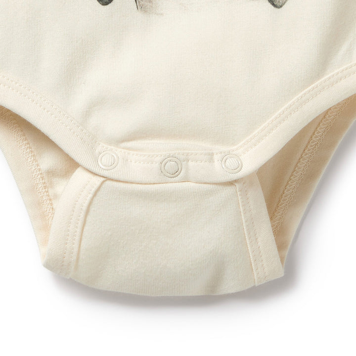 Wilson and Frenchy Dugong Organic Christmas Bodysuit