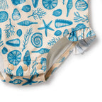 Shells Long Sleeve Swimsuit