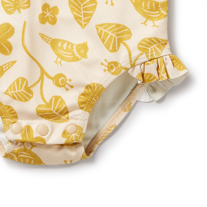 Wilson and Frenchy Goldie Floral Long Sleeve Swimsuit