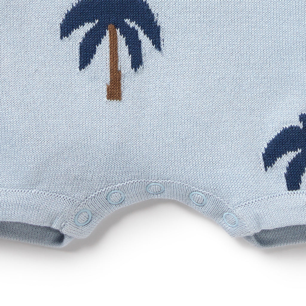 Little Palm Organic Knitted Growsuit