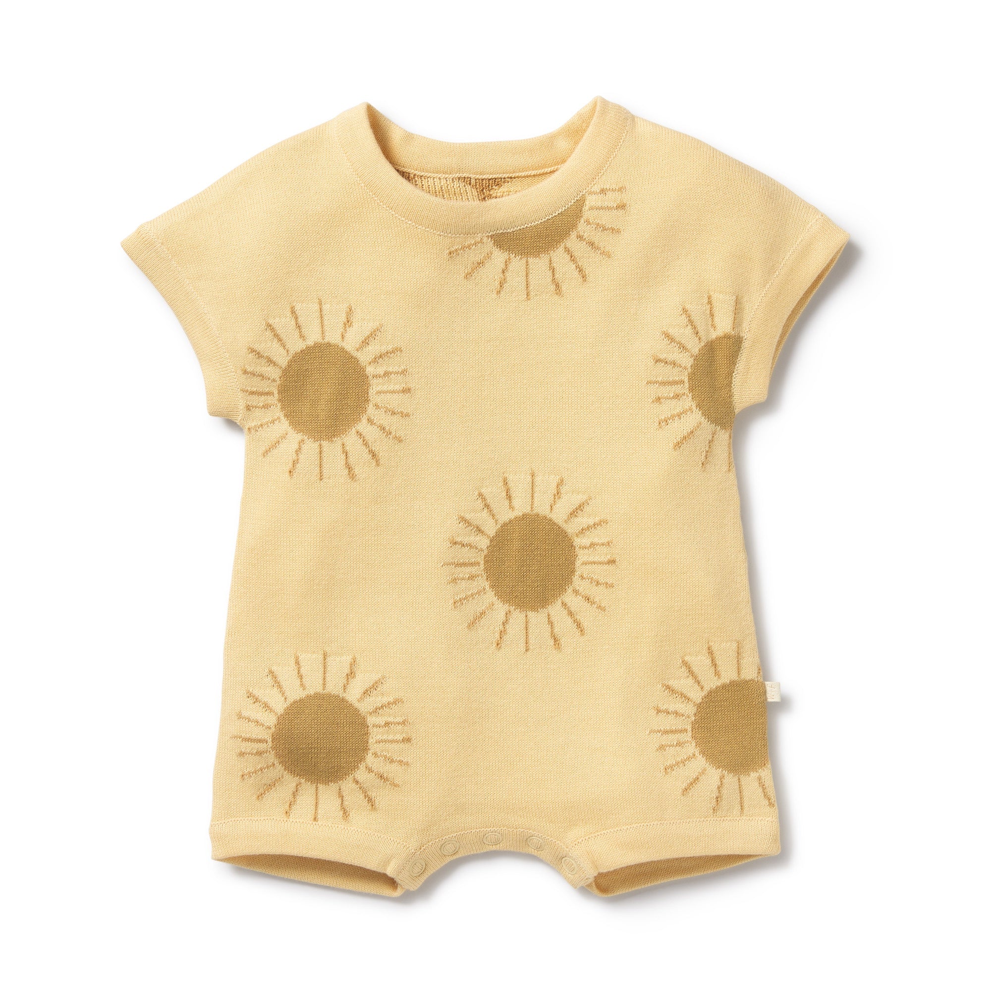 Wilson and Frenchy Sunshine Organic Knitted Growsuit