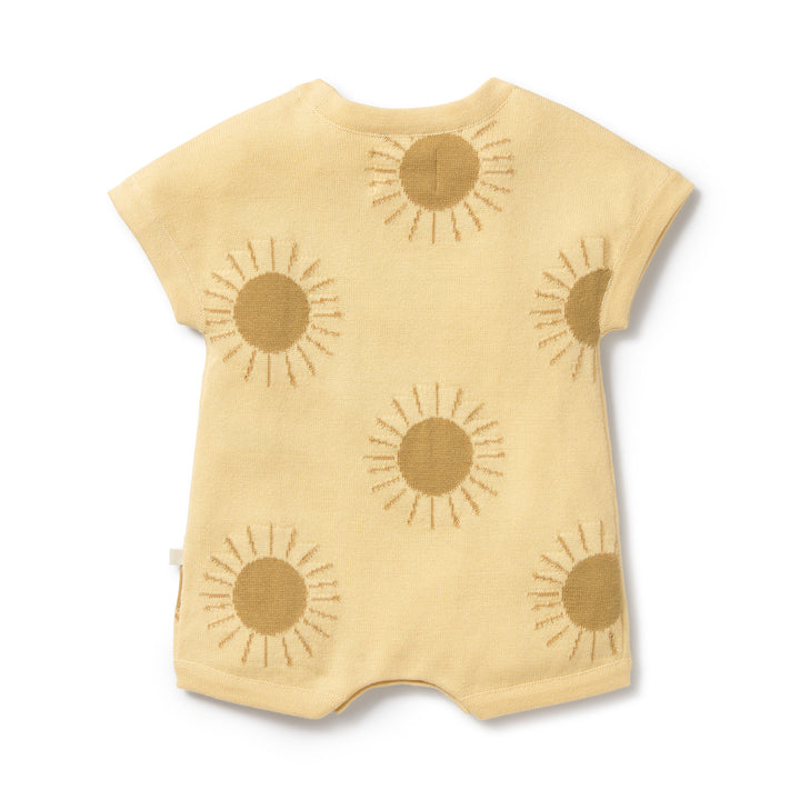 Wilson and Frenchy Sunshine Organic Knitted Growsuit