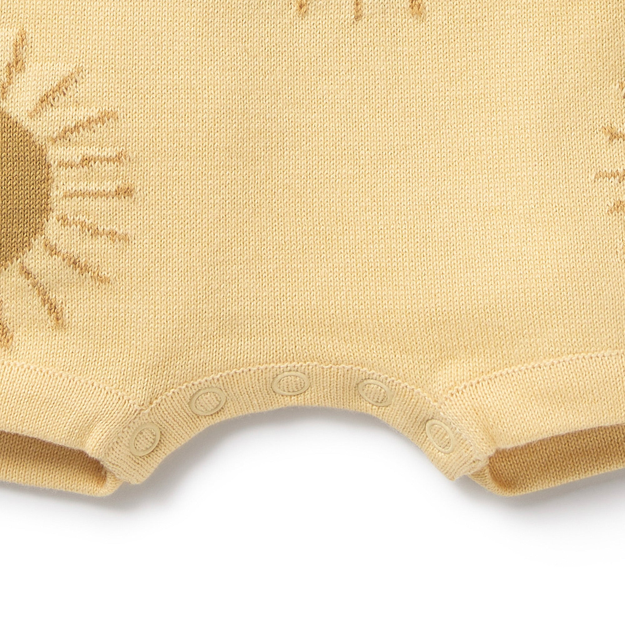 Wilson and Frenchy Sunshine Organic Knitted Growsuit