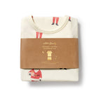 Organic Short Sleeved Pyjamas - Ho Ho Ho