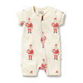 Organic Boyleg Zipsuit - Ho Ho Ho