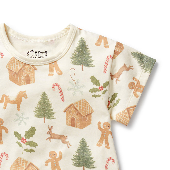 Wilson & Frenchy Organic Growsuit - Holly Jolly Magic