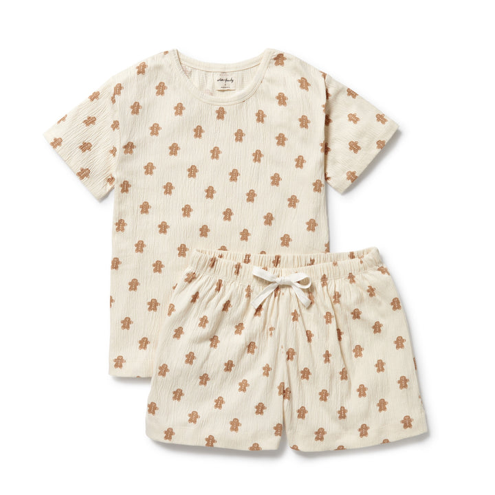 PRE-ORDER - Wilson & Frenchy Organic Crinkle Women's Pyjamas - Spice & Nice