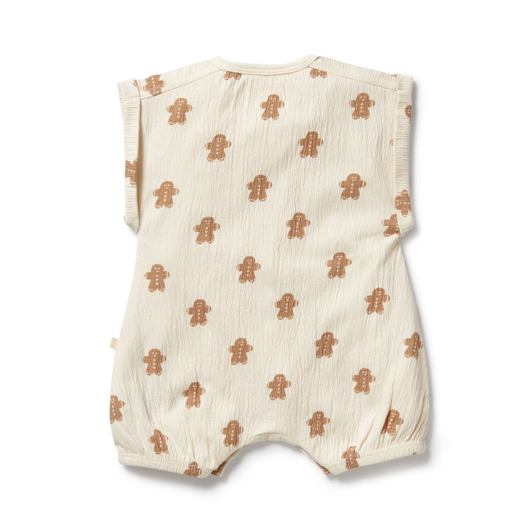 PRE-ORDER - Wilson & Frenchy Organic Crinkle Growsuit - Spice & Nice