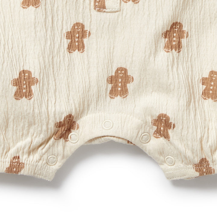 PRE-ORDER - Wilson & Frenchy Organic Crinkle Growsuit - Spice & Nice