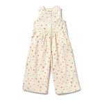 Organic Crinkle Jumpsuit - Jolly Holly