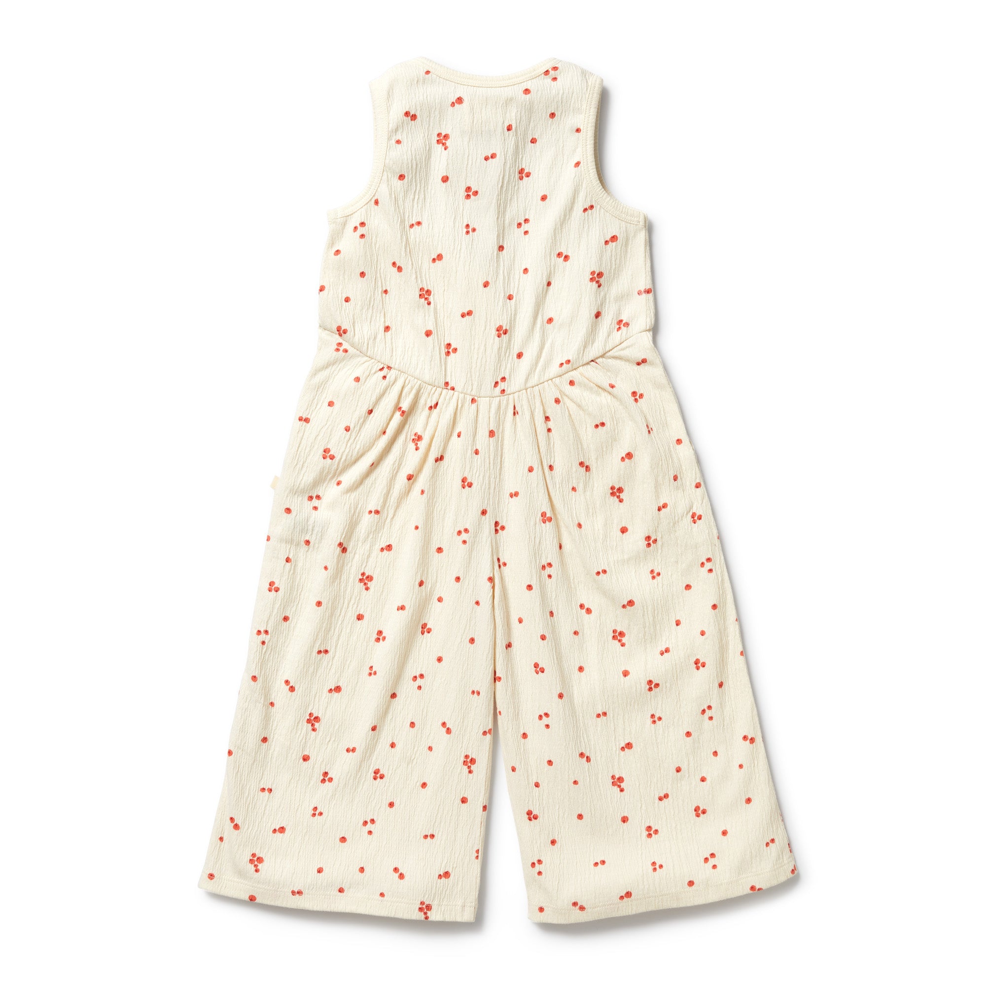 Wilson & Frenchy Organic Crinkle Jumpsuit - Jolly Holly