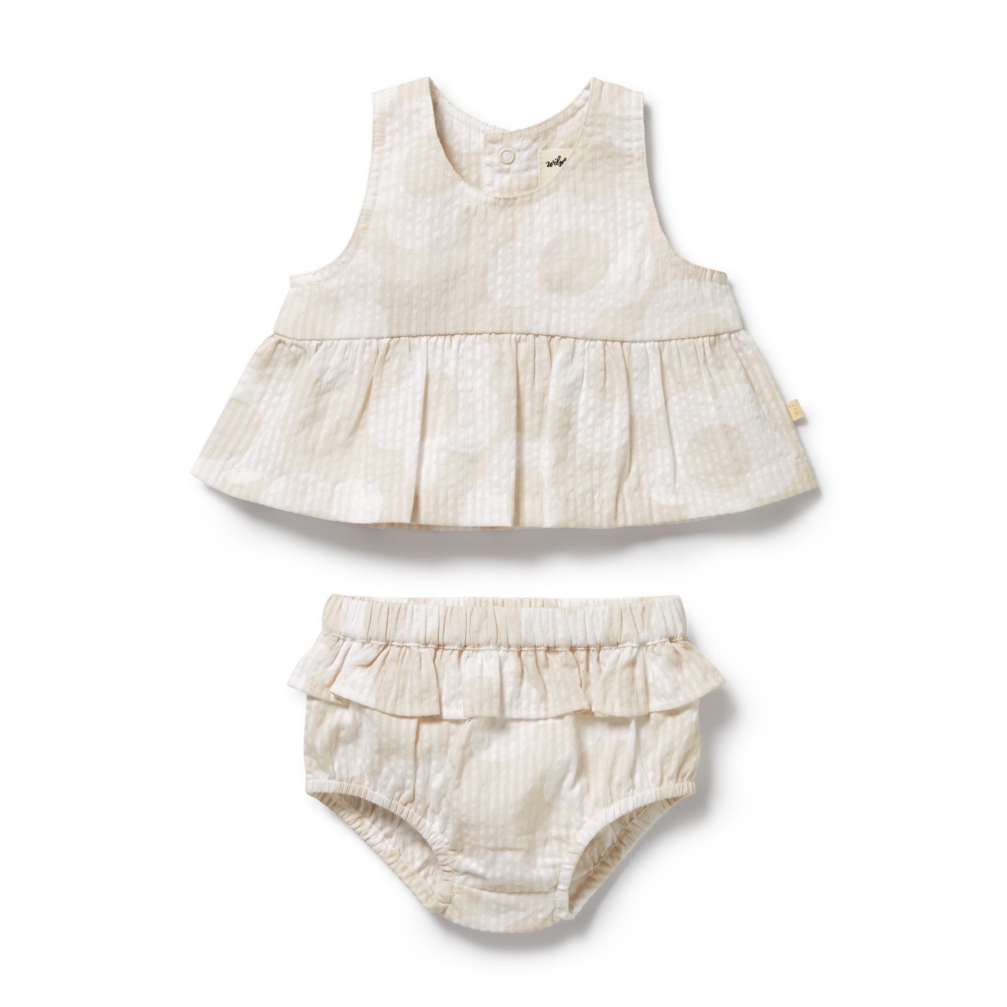 Wilson & Frenchy Organic Ruffle Set - Daisy Bloom