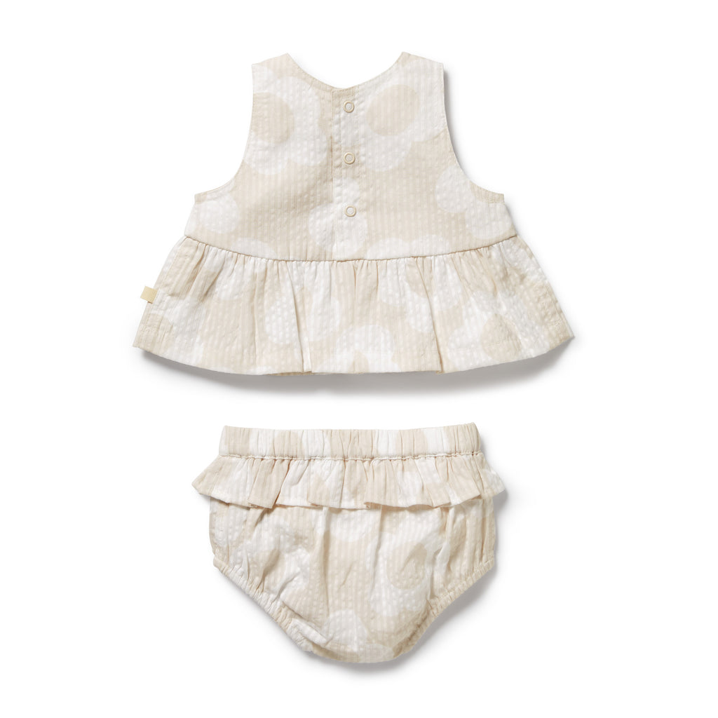Wilson & Frenchy Organic Ruffle Set - Daisy Bloom