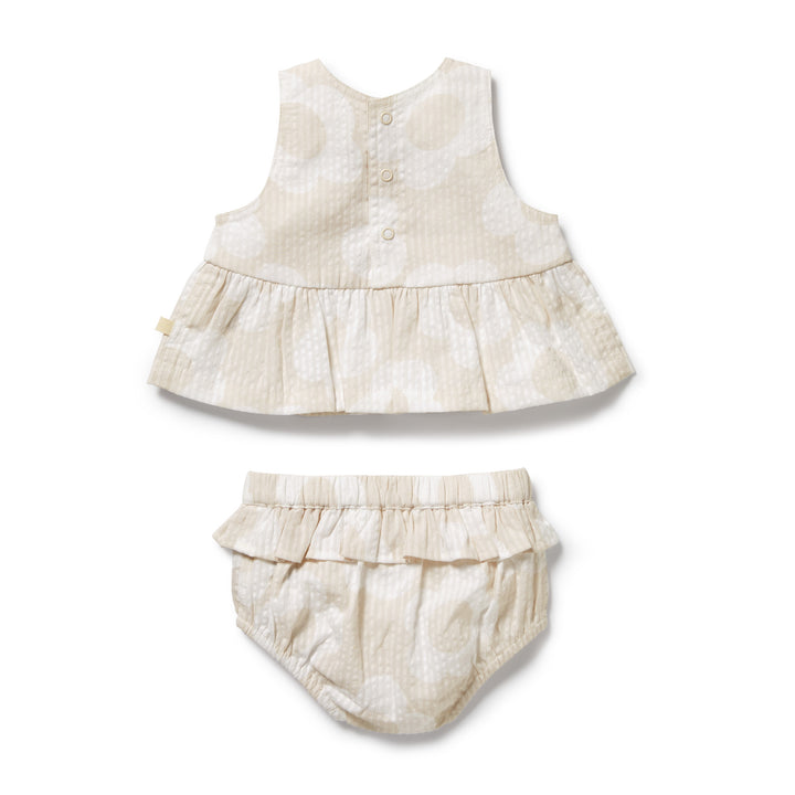 Wilson & Frenchy Organic Ruffle Set - Daisy Bloom