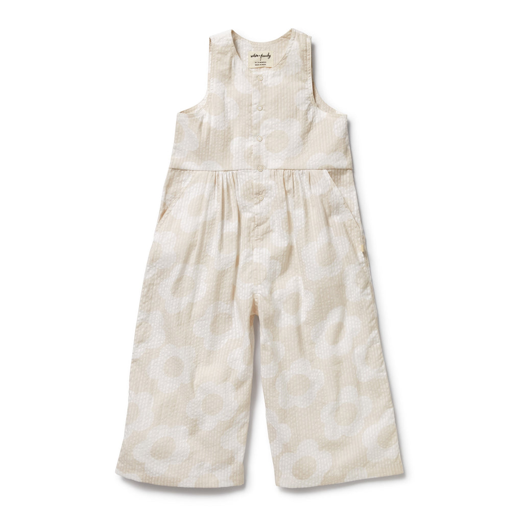 Wilson & Frenchy Organic Jumpsuit - Daisy Bloom