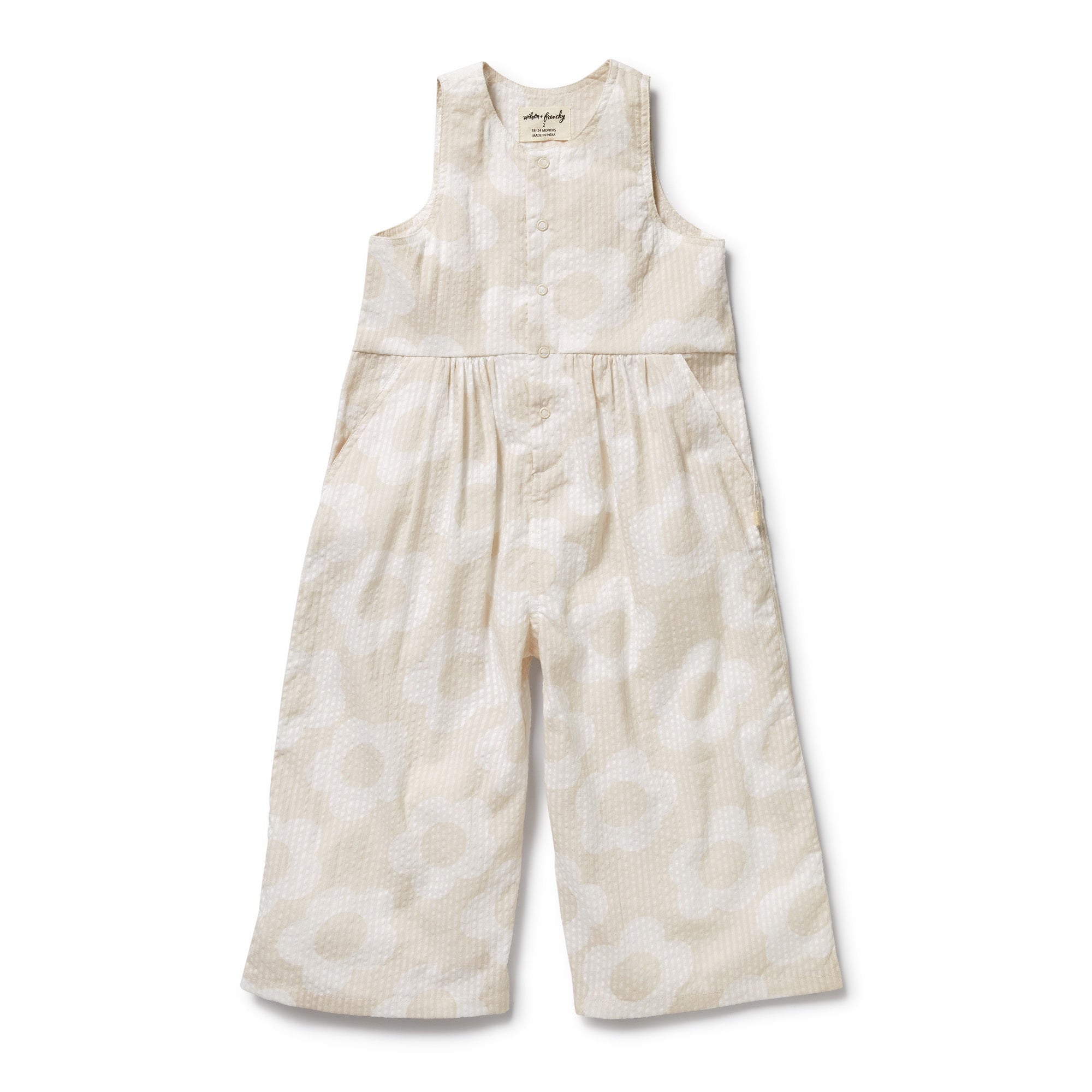 Wilson & Frenchy Organic Jumpsuit - Daisy Bloom