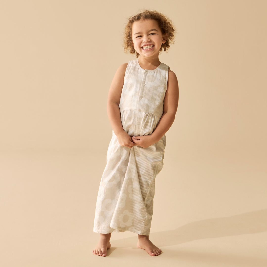Wilson & Frenchy Organic Jumpsuit - Daisy Bloom