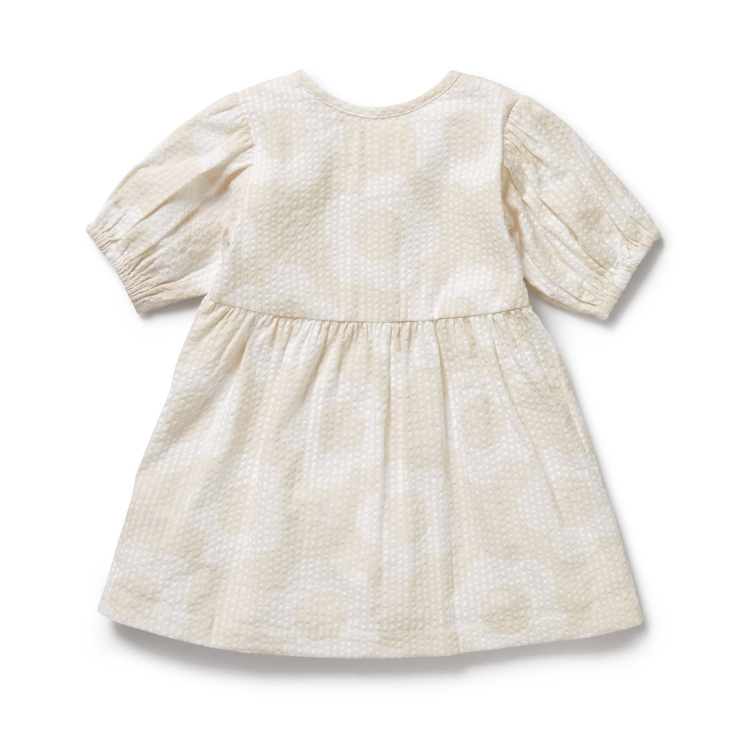 Wilson & Frenchy Organic Button Dress - Daisy Bloom