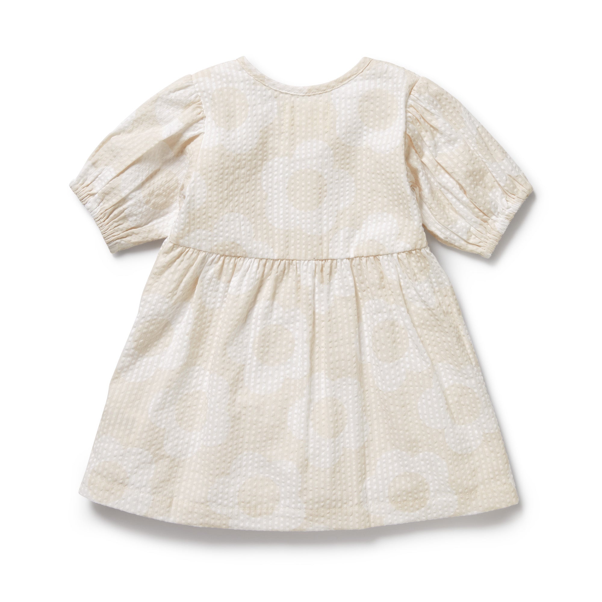 Wilson & Frenchy Organic Button Dress - Daisy Bloom